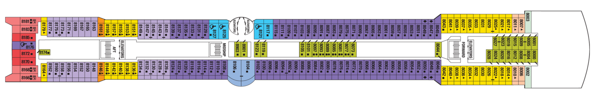 Deck 8 plan